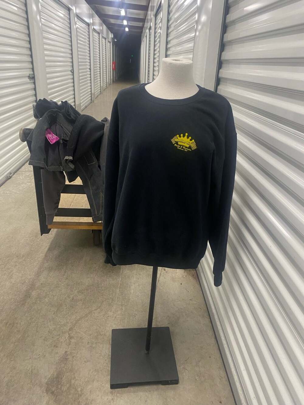 Muffler King Brake & Radiator Promotional Graphic Crewneck Sweatshirt